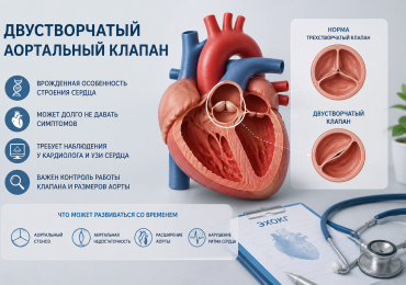 Двустворчатый аортальный клапан
