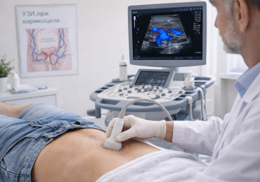 УЗИ при варикоцеле.